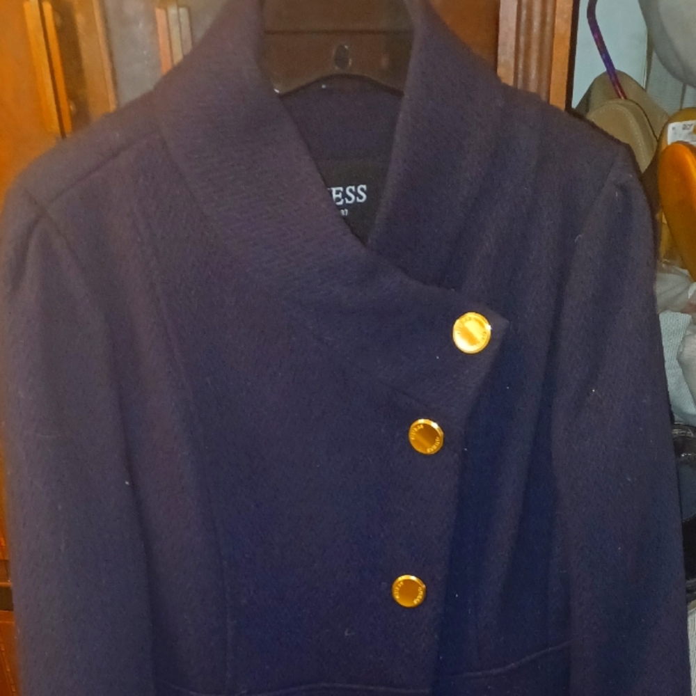Woman's guess sweater coat